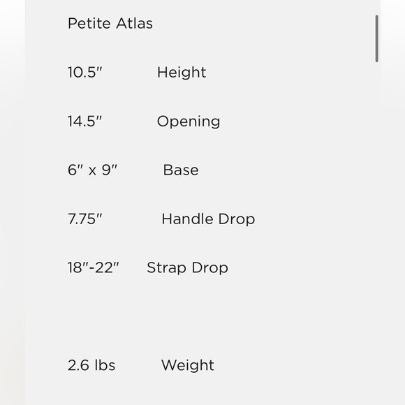 Fount petite atlas Wolf handbag & tossle genuine leather - Picture 11 of 12